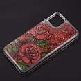 thumbnail image 3 of Liquid Glitter Case for iPhone 14 and Glass Screen Protector - Red Rose, 3 of 9