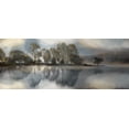 thumbnail image 2 of Anonymous 18x10 Gold Ornate Wood Framed with Double Matting Museum Art Print Titled - Golden Dawn, 2 of 4