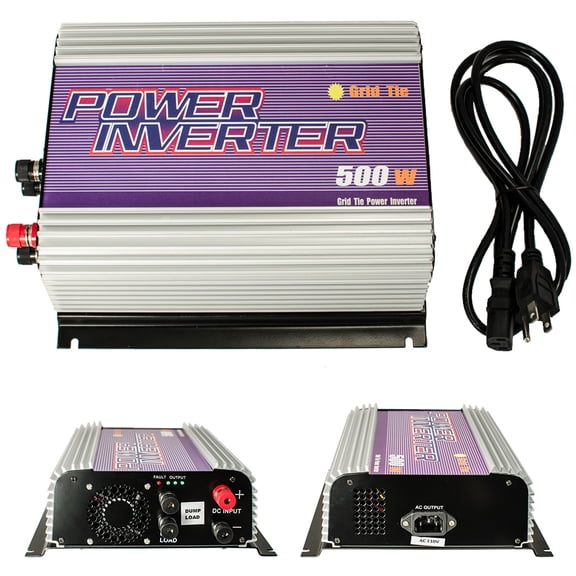 iMeshbean 500W 10.8V-30V DC to 115V AC Grid Tie Power Inverter Converter For Wind Turbine Wind Energy Stackable