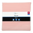 thumbnail image 3 of Mainstays 300 Thread Count Easy Care Percale Bed Sheet Set, Full, Blush, 4 Piece, 3 of 6