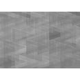 thumbnail image 1 of Ahgly Company Machine Washable Indoor Rectangle Transitional Dark Gray Area Rugs, 4' x 6', 1 of 7