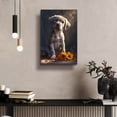 thumbnail image 4 of Epic Art 'Cute Puppy With Orange Flowers Dog Course' by Momart Acrylic Glass Wall Art, 16" x 24", 4 of 8