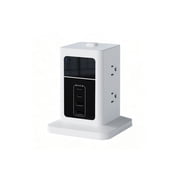 AX NANNY CAM 4K Outlet Camera with Night Vision (White)