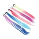 thumbnail image 1 of Extensiones de Cabello de Cola de Caballo Colorada, Bandas de Goma de Coloridas Trenzas de Cabello Extensiones de Cabello Gradiente 5 PCS Longweight Para Mujeres Niñas, 1 of 7
