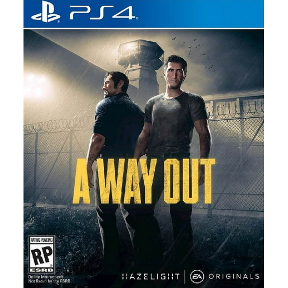 Restored A Way Out (Sony PlayStation 4, 2018) Video Game (Refurbished)
