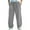 Gray, variant on hotojiny Big and Tall Mens Linen Pants Elastic Waist Summer Pants Lightweight Yoga Beach Casual Fall Pants with Pockets S-5Xl