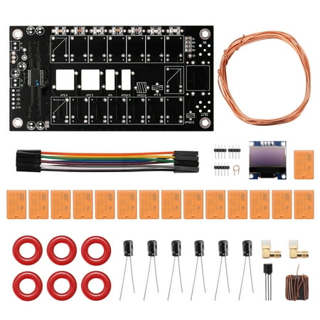 

CACAGOO ATU-100 DIY Kits 1.8-50MHz Automatic Antenna Tuner +OLED Firmware Programmed Amplifier Receiver Accessory