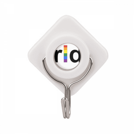 

LGBT Rainbow Transgender Adhesive Wall Hooks Hanging Self Sticky