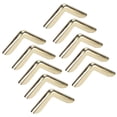 thumbnail image 3 of 100Pcs Book Corner Protector Aluminum Alloy Gold Vintage Corner Guard for Photo Album Notebook 2.2mm, 3 of 5