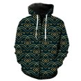 thumbnail image 1 of Sudadera con capucha y cremallera para hombre con estampado geométrico abstracto en 3D, estilo urbano, chaquetas con capucha, primavera 2024, informal, gran oferta., 1 of 6