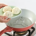 thumbnail image 1 of PRETXORVE 1Pc Stainless Steel Thickening Steaming Rack insulation Storage Shelf, 1 of 9