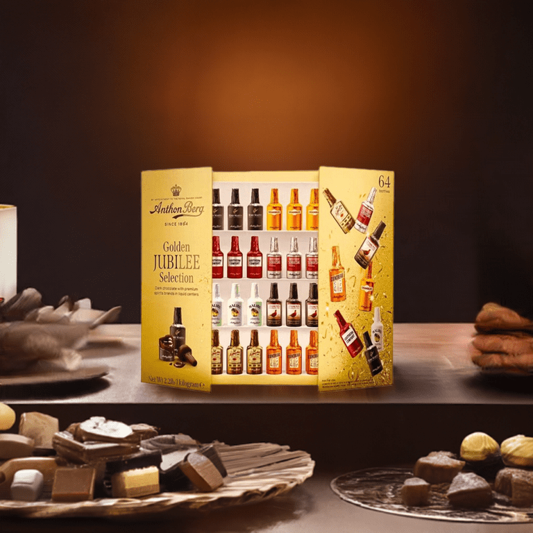 Anthon-Dark Berg Chocolate Gift Dark Chocolate 64 Count - Walmart.com