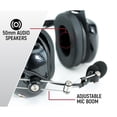 thumbnail image 4 of Aviation Headset, Clear Sound Transmission Noise Reduction Professional Two Way Radio Headset 5 Pin Connector  for Industry, 4 of 7