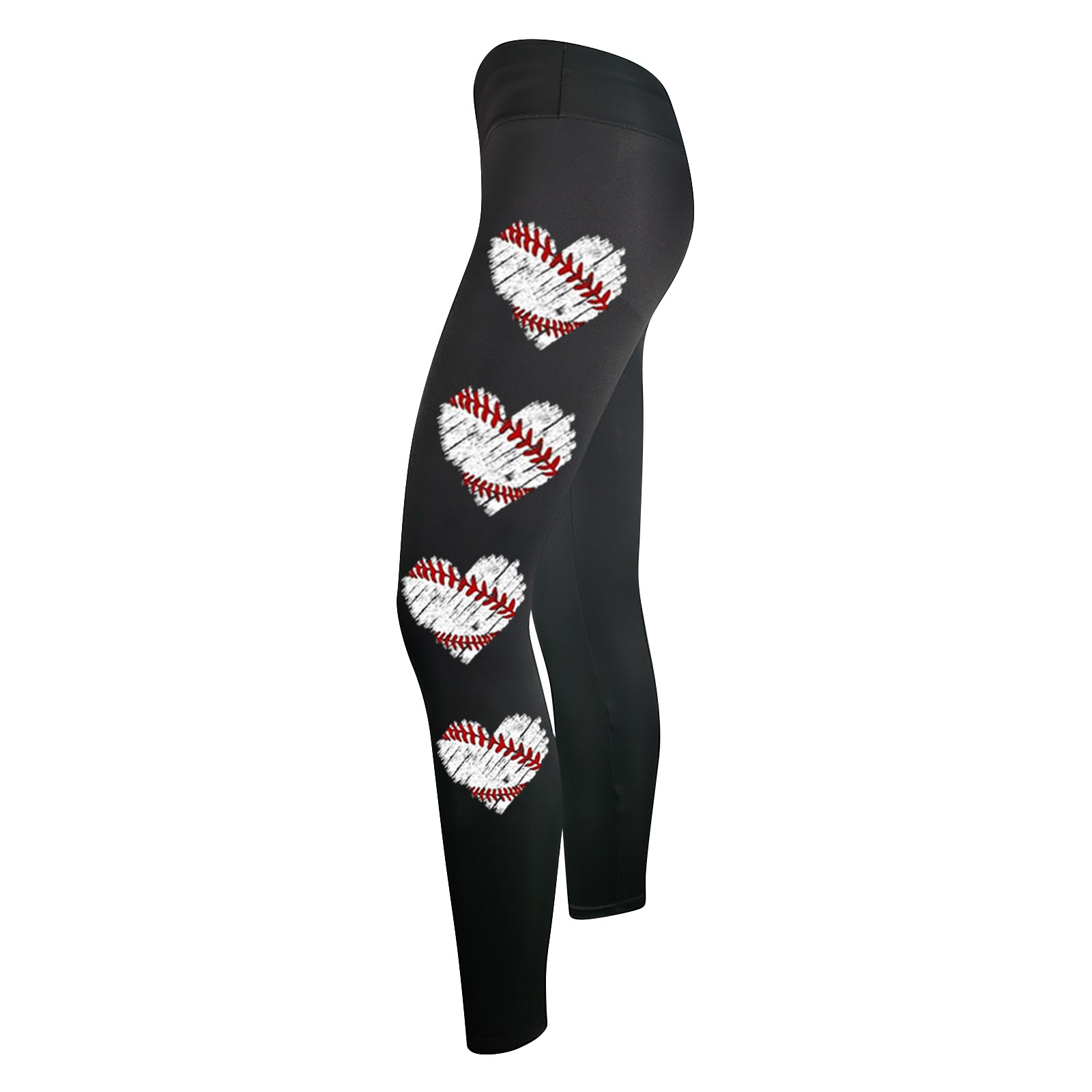 Heattech Leggings Women,Workout Leggings For Women Fashion 2023 Baseball  Print Leggings Casual Comfy Stretch Capris Tights Yoga Pants,Satin Pants  For Women 