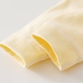 thumbnail image 5 of CAUYDY Baby Girls Romper Newborn Clothes Fall Winter Preemie Long Sleeve Bodysuit Infant Girl Pajamas Toddler Sleepwear 6 9 12 18 Months Sizes 2-4 Months,Yellow, 5 of 9