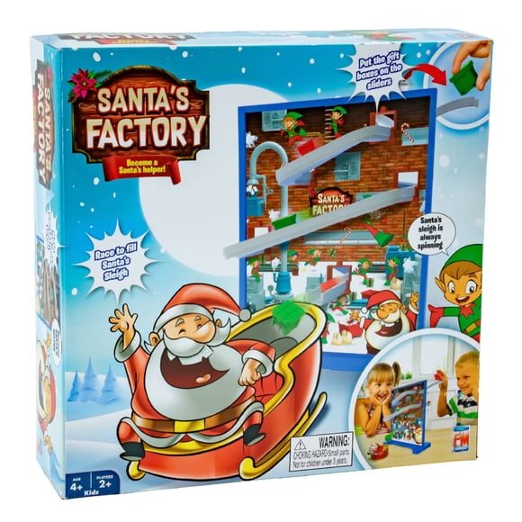 Juego navideño Fotorama Santa's Factory para 1-2 jugadores y más de 4 años