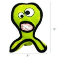 thumbnail image 5 of TUFFY Alien G3 Green Durable Plush Squeaky Dog Toy, 2-Pack, 5 of 8