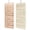 Beige, variant on Hanging Jewelry Organizer Storage Roll with Hanger Metal Hooks Double-Sided Jewelry Holder for Earrings, Necklaces, Rings on Closet, Wall, Door, 1 piece, Large, Black