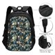 thumbnail image 3 of Disketp Watercolor Floral Mochila de Viaje Estampada para Laptop con Puerto de Carga USB, Mochila Impermeable para Computadora – Regalo para Hombres y Mujeres, 3 of 7