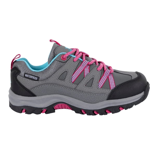 Trespass - Zapatillas de Senderismo Gillon II con Cordones para Niños/Niñas (Gris) Trespass UTTP5285_grey