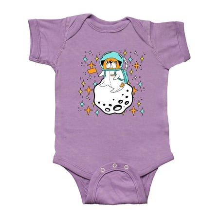 

Inktastic Pug Gifts Astronaut Space Gift Baby Boy or Baby Girl Bodysuit