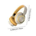 thumbnail image 3 of Wireless Headphones for TV Watching with Bluetooth Transmitter & Charging Dock, Long Range, Low Latency, Pass-Through Support, and Clear Voice Mode for Seniors & Hard of Hearing,Khaki, 3 of 7