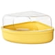 thumbnail image 4 of Contenedor de arena para baño de hámster, caja de arena con tapa transparente, inodoro de Animal PEQUEÑO resistente, baño para hámster, hurón, jerbo, Pequeño Amarillo, 4 of 10