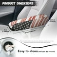 thumbnail image 7 of Yuyamidu American Flag Seat Arm Rest Cover for Most Cars Trucks SUVs Reusable Car Armrest Handle Cover for Most Vehicles Auto Armrest Protector Covers, 4th of July, 7 of 7