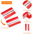thumbnail image 4 of Uxcell 4Pack 75x45mm Acrylic Hinges Self Adhesive Clear Folding Hinge with Metal Shaft, 4 of 6