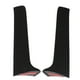 thumbnail image 1 of embellecedor alerón cubierta automóviles 2PCS Embellecedor lateral de ventana trasera Negro brillante Reemplazo para 7 R Variant Wagen 2014-2017 Unbranded 1616210134611, 1 of 8