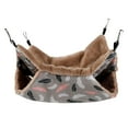 thumbnail image 2 of Cute Pet Squirrel Hamster Hammock Small Animals ing Bed Mat House Cage Nest 20x20cm, 2 of 8
