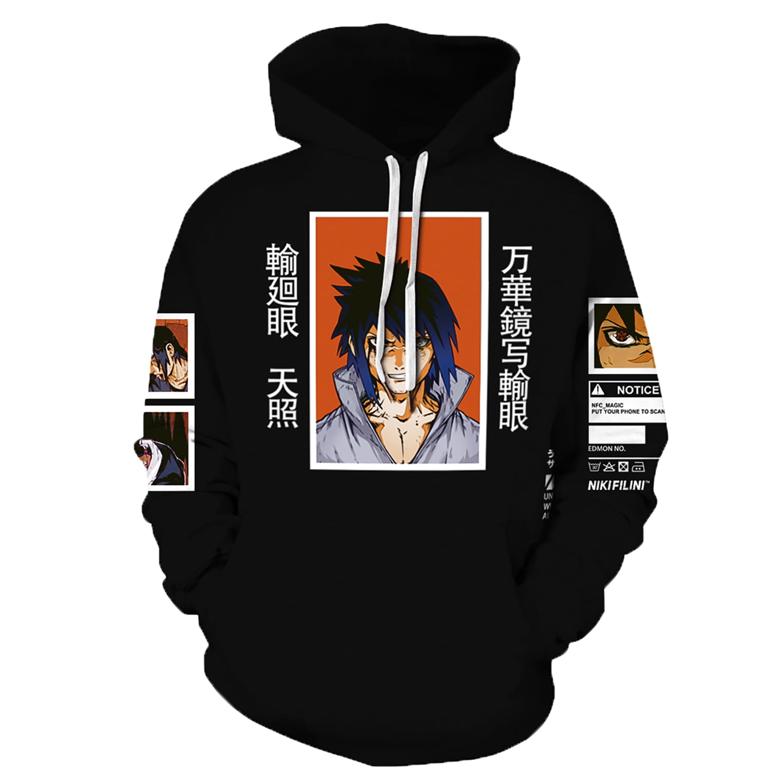 NARUTO Hoodie Costume Pullover Couple Autumn Hoodie Baseball Uniform