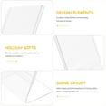 thumbnail image 3 of FRCOLOR Photo Frame 6pcs Acrylic Photo Frame Acrylic Photo Display Frame Photo Holder Picture Display,3.35"X2.17"X1.38", 3 of 5