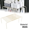 thumbnail image 4 of Kitchen Storage Expandable Shelf Rack w/ Scratch Resistant Feet for Cups  Dishes  Cabinet & Pantry Organization, 4 of 9