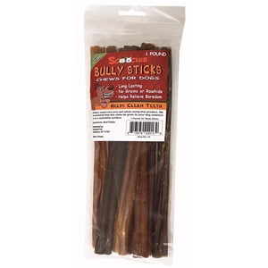 1 Pound 12 Inch Bully Sticks In Zip Lock Bag