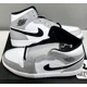 thumbnail image 4 of NEW N I-K-E A i r-Jor-dan 1 Mid 'Light Smoke Grey' | Men's Size 10.5 | 554724-092, 4 of 6
