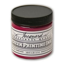 Jacquard Professional Screen Printing Ink, 4 oz., Magenta
