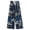 Navy, variant on Elastic High Waist Gradient Palazzo Pants Petite Yellow