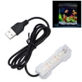 thumbnail image 4 of Aquarium USB Light, Plastic Fish  LED Light Easy To Carry Convenient Widely Use  For Aquatic Plants Landscape Green,Red,Yellow,Blue, 4 of 8