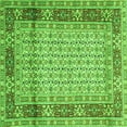 thumbnail image 1 of Ahgly Company Indoor Square Persian Green Traditional Area Rugs, 7' Square, 1 of 1