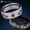 Black, variant on Spider Tungsten Carbide Ring