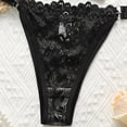 thumbnail image 3 of SnZhen Thongs for Women Women's Panties Lace Seamless Low Waisted Ladies Thongs Physiological Underpants, 3 of 5