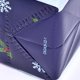 thumbnail image 4 of Bolsa Mediana No Tejida De Papá Noel Con Dibujos Animados Recibiendo Un Regalo, 4 of 8