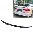 thumbnail image 1 of Rear Trunk Wing For M4 Style Enhanced Aerodynamic Racing Look Rear Trunk Spoiler Lip Replacement For S4 B8 2009 to 2016, 1 of 7