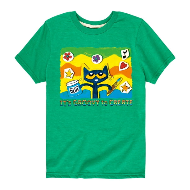 Pete The Cat Groovy To Create Toddler And Youth Short Sleeve