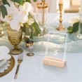 thumbnail image 1 of RUNROTOO 10 Pcs Photo Stand Holder Beige for Office Environment Desk Organization, 1 of 7