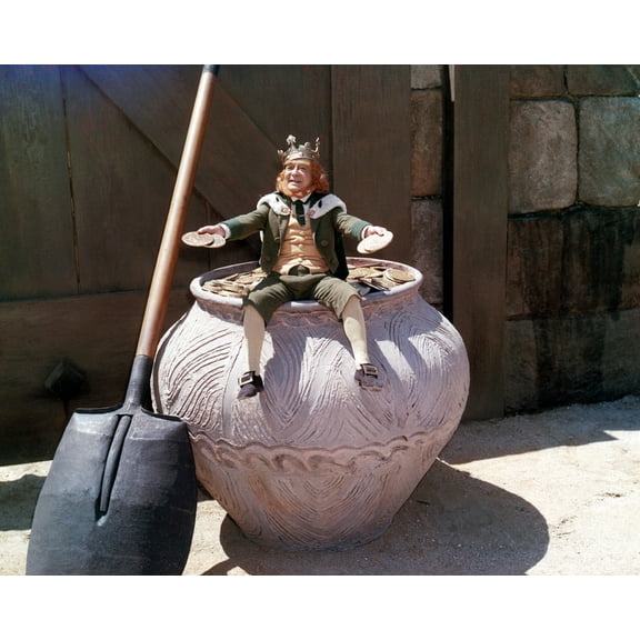 Jimmy O'dea Darby O'gill and The Little People 24x36 HD Aluminum Wall Art