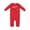 Red, variant on Born to Race Red Race Car Baby Romper Coveralls