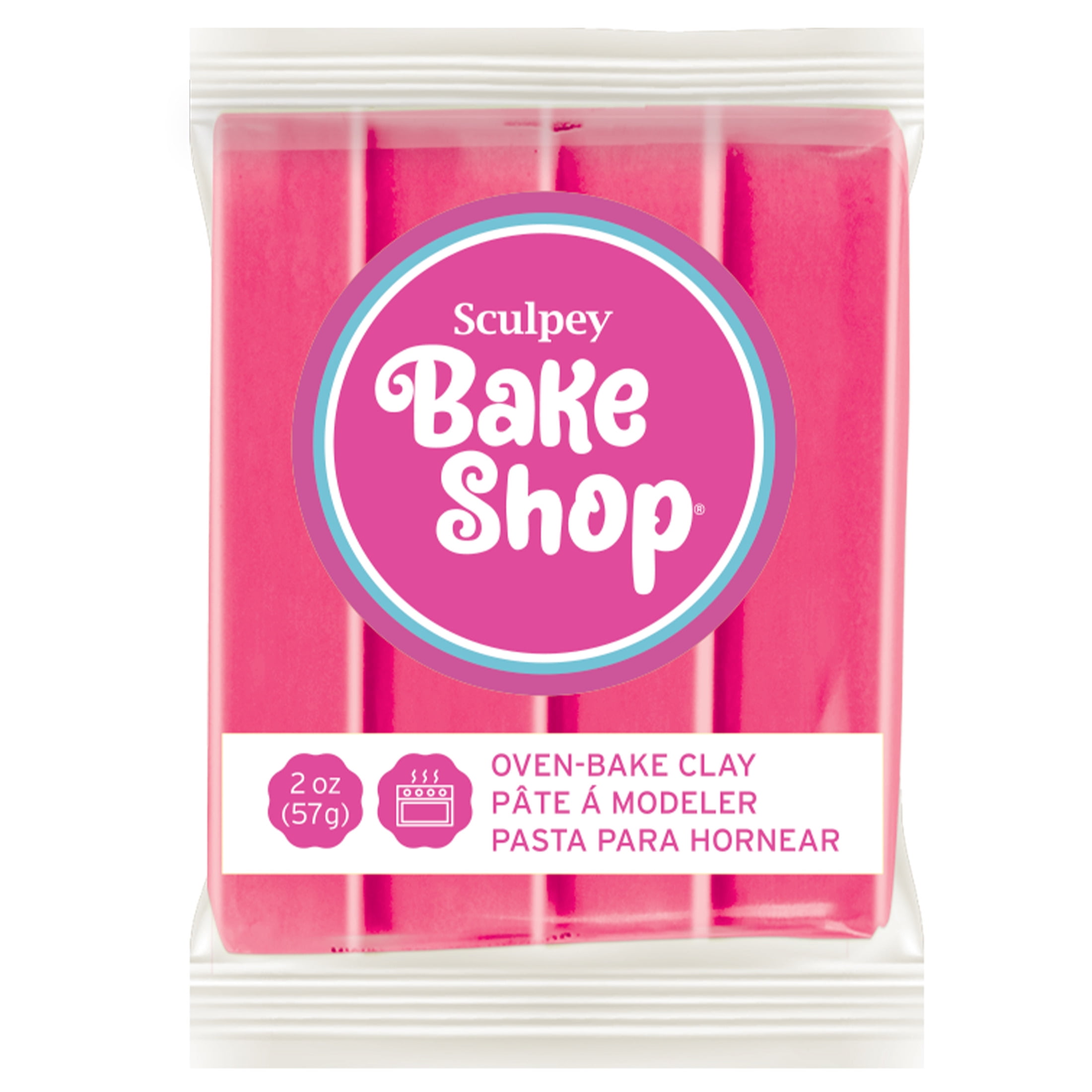 (8 pack) Sculpey Bake Shop Oven Bake Modeling Clay Pink 2 oz