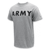 T-Shirt, Soffe, 2 Reflective 'Army', 85/15, S/S, Gray, Size L